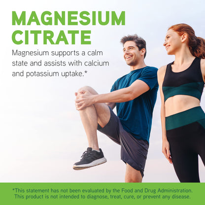 DaVinci Labs Magnesium Citrate - Dietary Supplement to Support Muscle Health, Healthy Nerves and Mineral Absorption* - with 140 mg Magnesium per Serving - Gluten-Free - 90 Vegetable Capsules