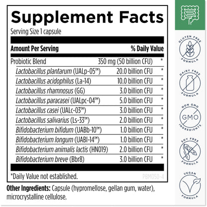 Designs for Health 3R Gut Reset Program - IgGI Immunoglobulin Capsules, ProbioMed 50 Probiotic, GI Revive to Soothe, Coat & Fortify (3 Products)
