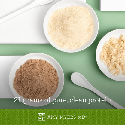 Amy Myers MD Pure Paleo Protein Powder - Clean Grass Fed Pasture Raised Protein - Hormone Free, Non-GMO, Gluten & Dairy Free - Perfect for Keto and Paleo- 29.31 Oz - Pumpkin Spice