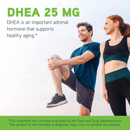 DAVINCI Labs Micronized DHEA 25 mg - Dietary Supplement to Support Immune System, Thyroid Health and Healthy Hormone Levels* - with 25 mg Micronized DHEA - Gluten-Free - 90 Vegetarian Capsules