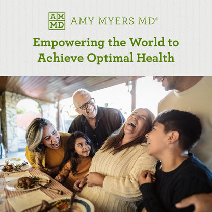 Amy Myers MD Prebiotic Fiber Powder for Gut Support - Perfect Gut Health Powder for Digestive System - Gluten Free, Egg Free, Non GMO, Keto - Mixes Well with Your Morning Coffee, 1 Month Supply