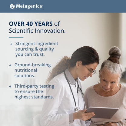 Metagenics OmegaGenics Fish Oil EPA-DHA 1000 mg - High Potency - Omega-3 Fish Oil Supplement - for Heart Health, Musculoskeletal Health & Immune System Health* - with DHA & EPA - 120 Softgels