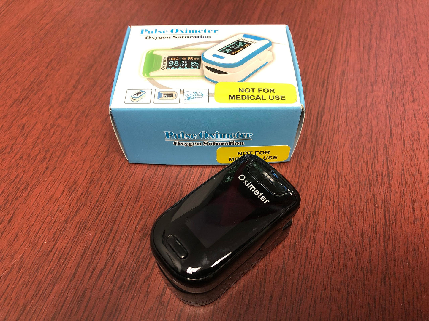 Boost Oxygen Deluxe Fingertip Pulse Oximeter Blood Oxygen Monitor | OLED Display | Measure SpO2 Effortlessly | with Plethysmograph and Perfusion Index