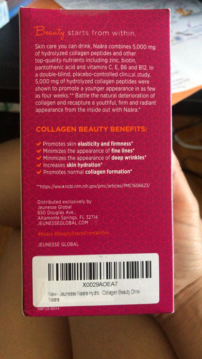 Jeunesse Naara Hydrolised Collagen Beauty Drink Naära
