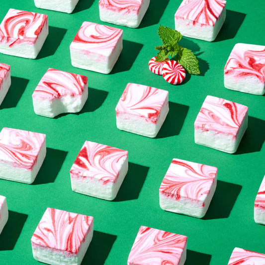 The Marshmallow Shop Mixed Marshmallows (6 Count) – Handcrafted Marshmallows, Artisanal Candy Treat for Snacking & Desserts