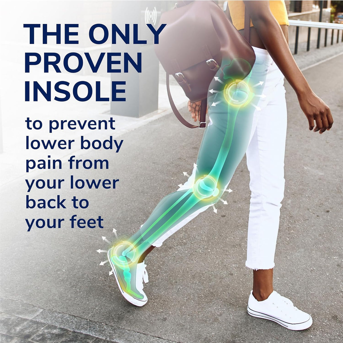 Dr. Scholl's Prevent Pain Protective Insoles, Protect Against Foot, Knee, Lower Back Pain, Promote Foot Health & Wellness, Trim to Fit Insert, Women Shoe Size 6-10, 1 Pair