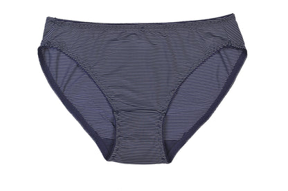 RUFINA 855 - Pack of 4 - Women's Low-Cut Bikini Brief Panties Silky Soft and Comfort Underwear (Large)