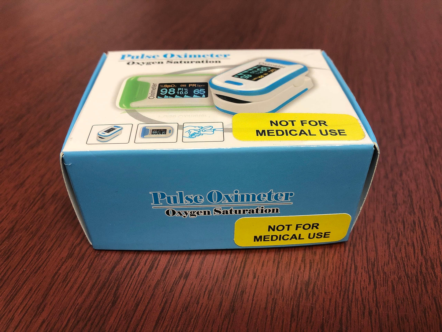 Boost Oxygen Deluxe Fingertip Pulse Oximeter Blood Oxygen Monitor | OLED Display | Measure SpO2 Effortlessly | with Plethysmograph and Perfusion Index