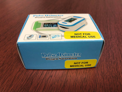 Boost Oxygen Deluxe Fingertip Pulse Oximeter Blood Oxygen Monitor | OLED Display | Measure SpO2 Effortlessly | with Plethysmograph and Perfusion Index