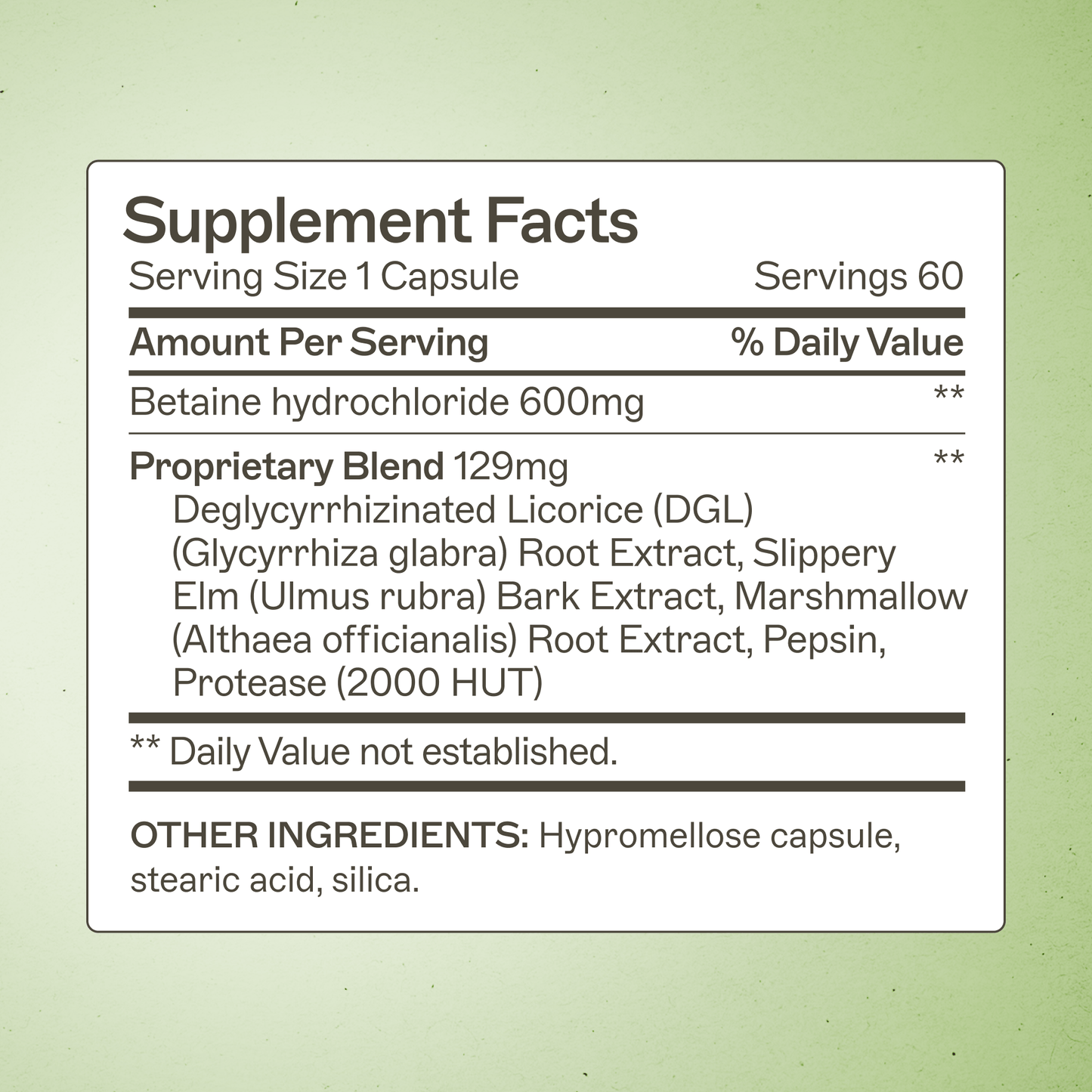 Acid Restore with Betaine and HCL