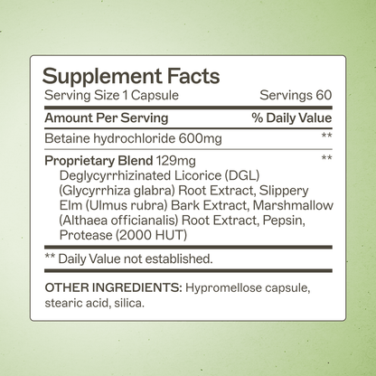Acid Restore with Betaine and HCL