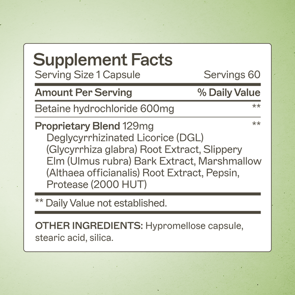 Acid Restore with Betaine and HCL