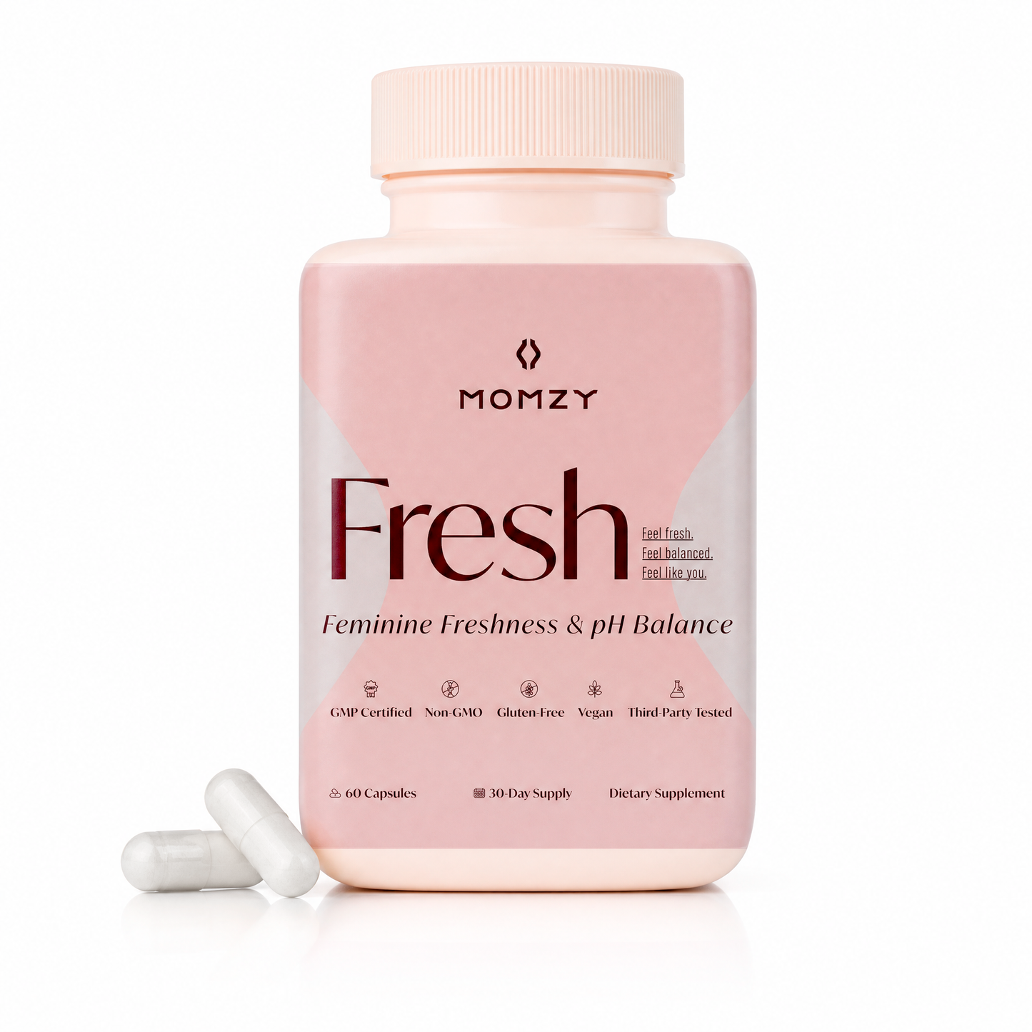 MOMZY Fresh – Feminine Freshness & pH Balance Supplement