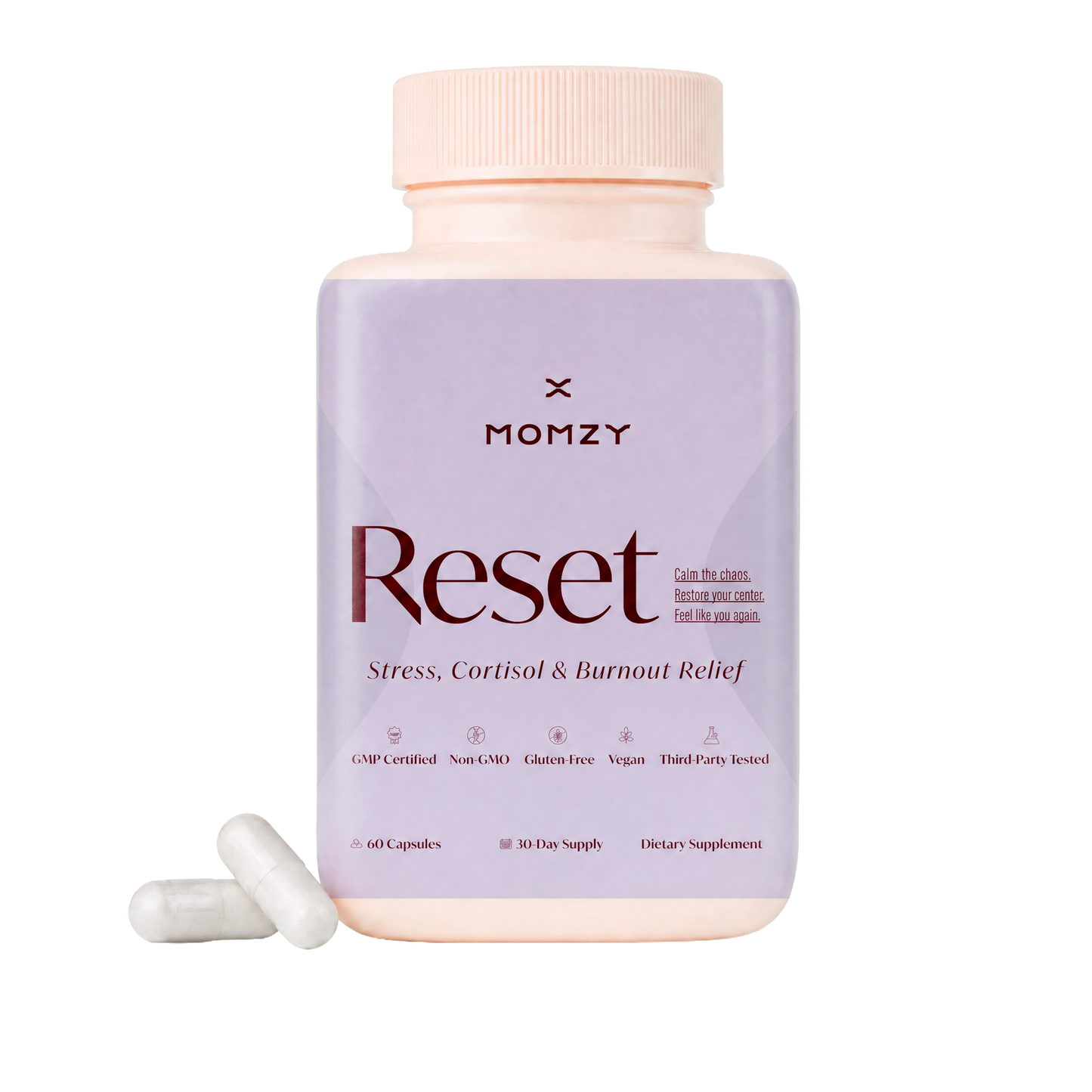 MOMZY Reset – Stress, Cortisol & Burnout Relief Supplement