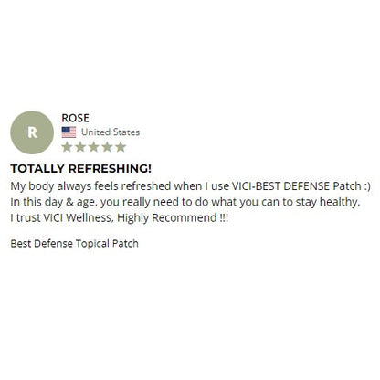 Best Defense Topical Patch