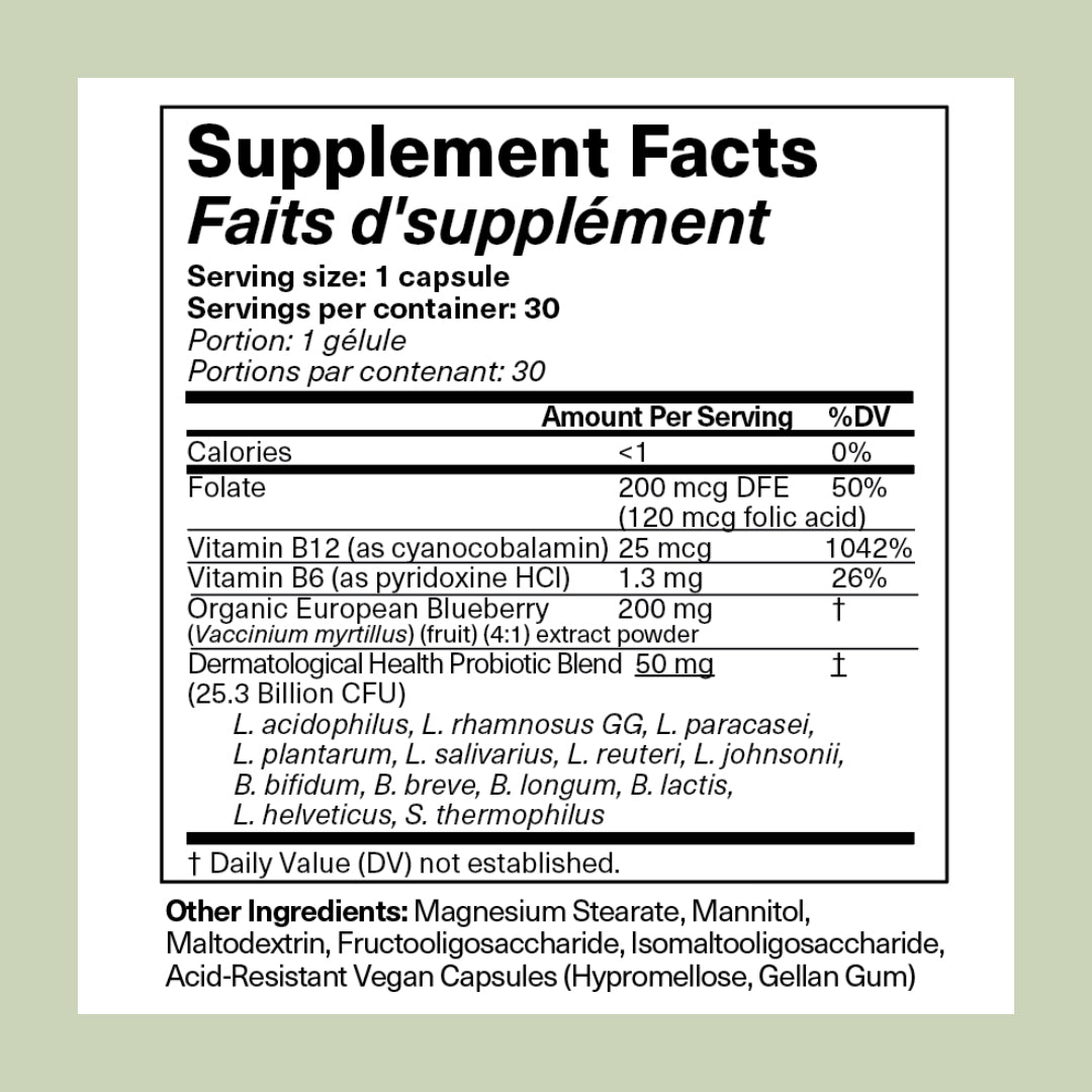 BIA ClearSkin Synbiotic Supplement for Eczema-Prone Skin