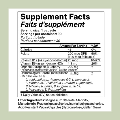 BIA ClearSkin Synbiotic Supplement for Eczema-Prone Skin