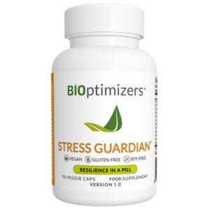 BIOptimizers Stress Guardian – Stress Relief Capsule – Rest Support Management - 90 Capsules