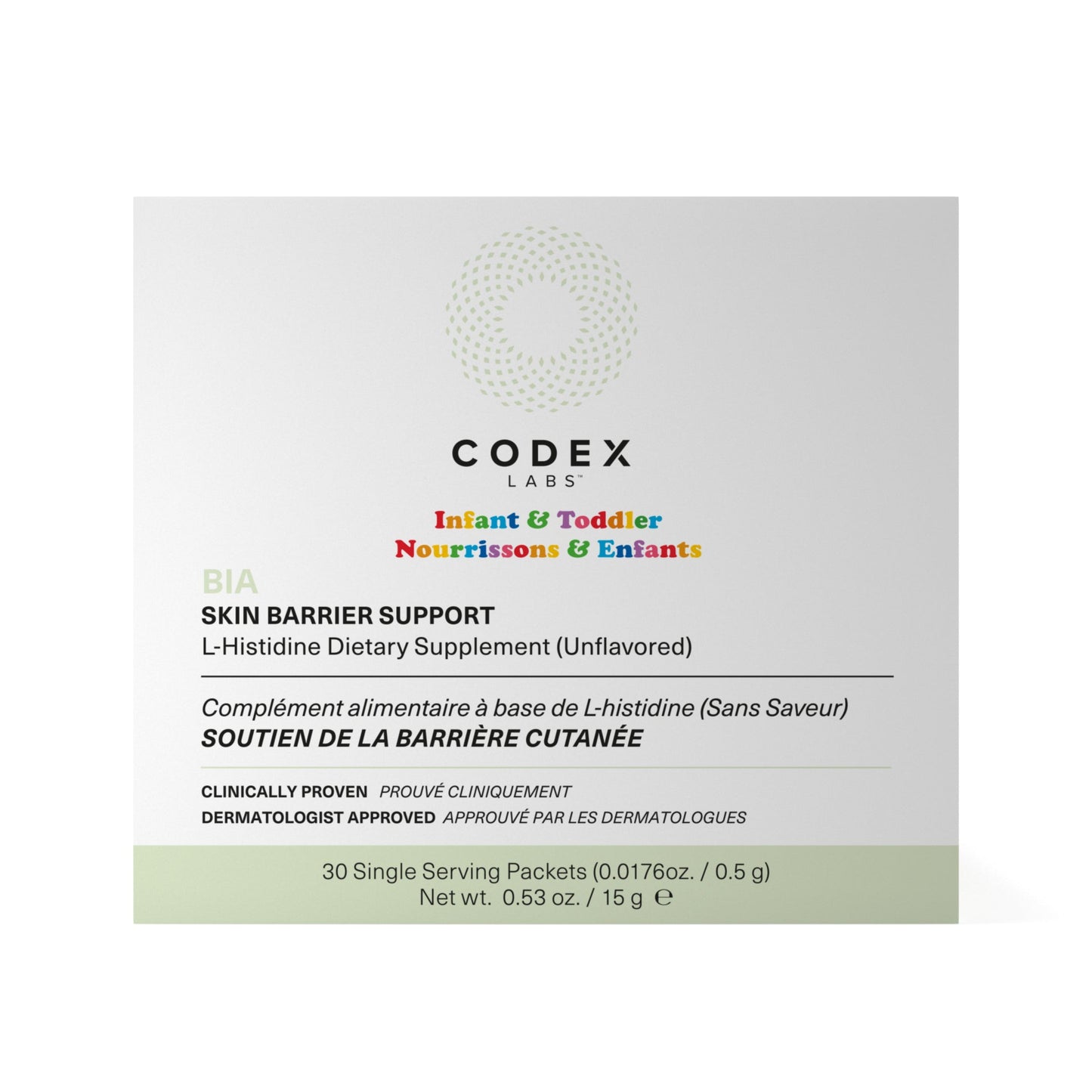 BIA Infant & Toddler Skin Barrier Support L-Histidine Dietary Supplement (Unflavored)