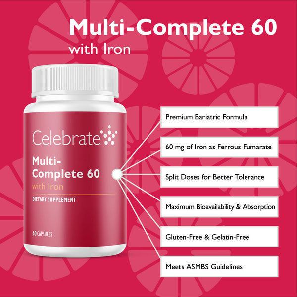 Multi-Complete 60 Bariatric Multivitamin with Iron