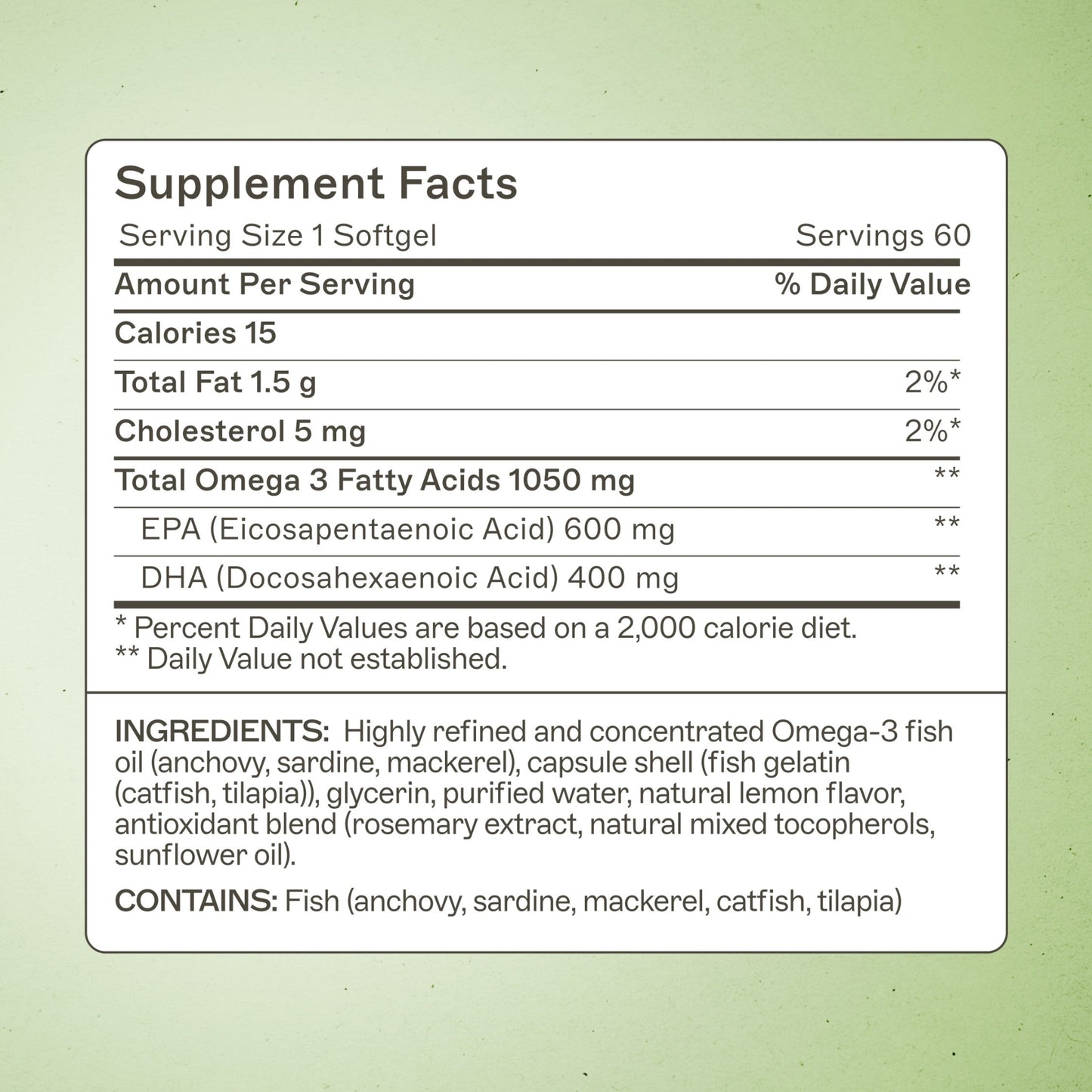 Complete Omega-3 Softgels