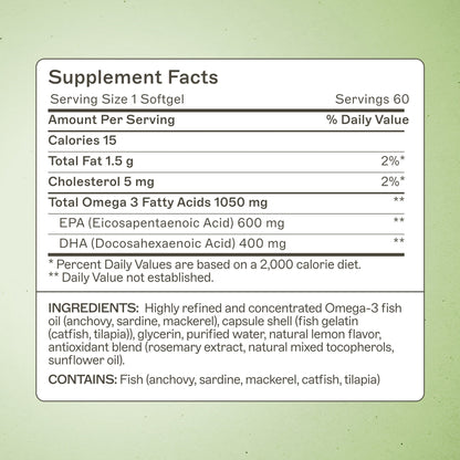 Complete Omega-3 Softgels