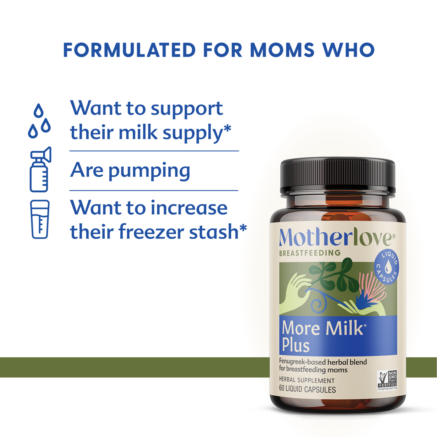 More Milk Plus® - Gélules Liquides