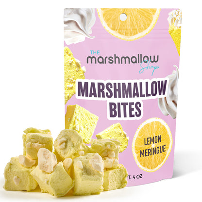 Marshmallow Bites - Sweet Candy Coated Fluffy Marshmallow Snacks Mix Flavours