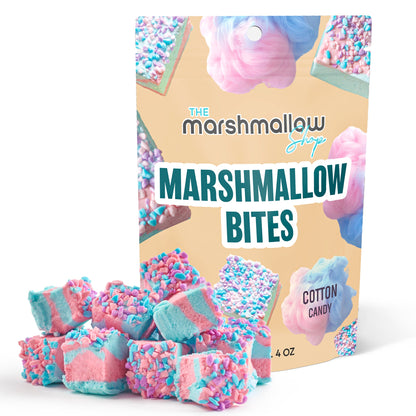 Marshmallow Bites - Sweet Candy Coated Fluffy Marshmallow Snacks Mix Flavours