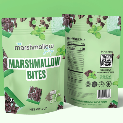 Marshmallow Bites - Sweet Candy Coated Fluffy Marshmallow Snacks Mix Flavours