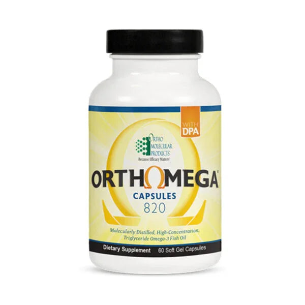 Ortho Molecular Products Orthomega 820-120 Soft Gel Capsules