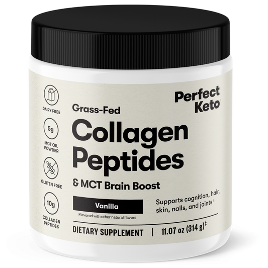 Grass-Fed Collagen Peptides & MCT Brain Boost