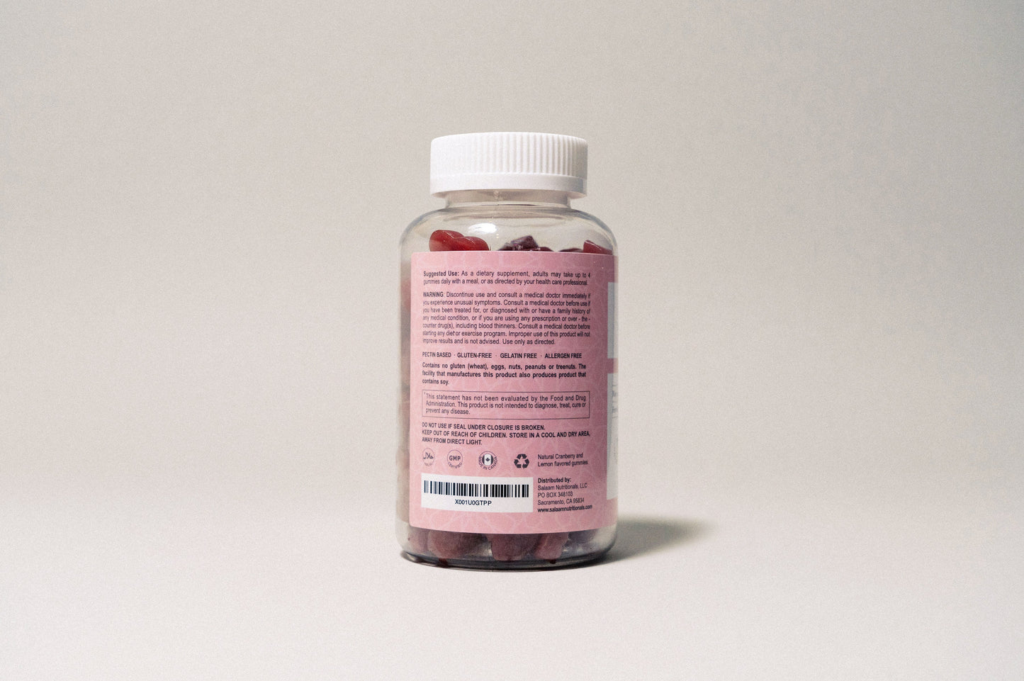 Prenatal Vitamins - Gummy Multivitamins with Folate & DHA - 90 Count | Salaam Nutritionals