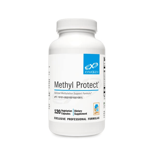 XYMOGEN Methyl Protect - Optimal Methylation Formula with Methyl Folate, Vitamin B12 (Methylcobalamin b12), Riboflavin + B6 Vitamins - Cognitive, Homocysteine + Heart Health Supplements (120 Capsules)