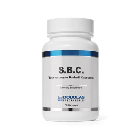 Douglas Laboratories S.B.C. (Saccharomyces Boulardii Capsules) | Shelf Stable Probiotic to Support Healthy Bowel Function | 50 Capsules
