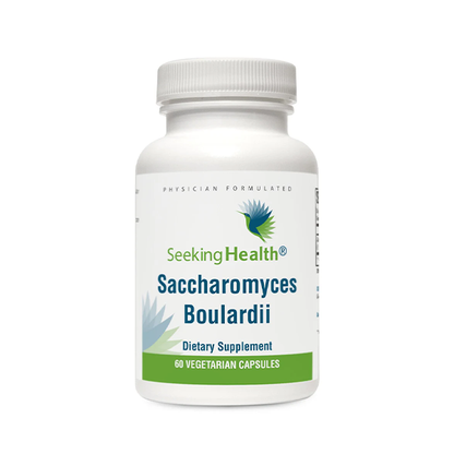 Seeking Health | Saccharomyces Boulardii | Probiotic Supplement | 5 Billion CFU per Capsule | 60 Vegetarian Capsules