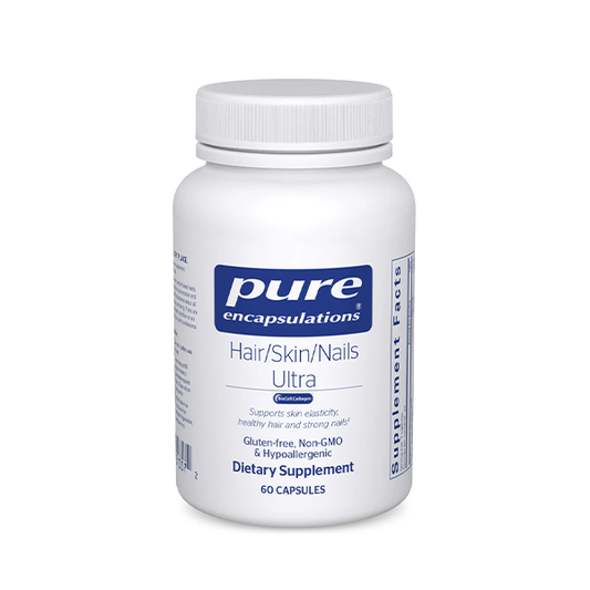 Pure Encapsulations Hair/Skin/Nails Ultra - Supplement for Collagen - 60 Capsules