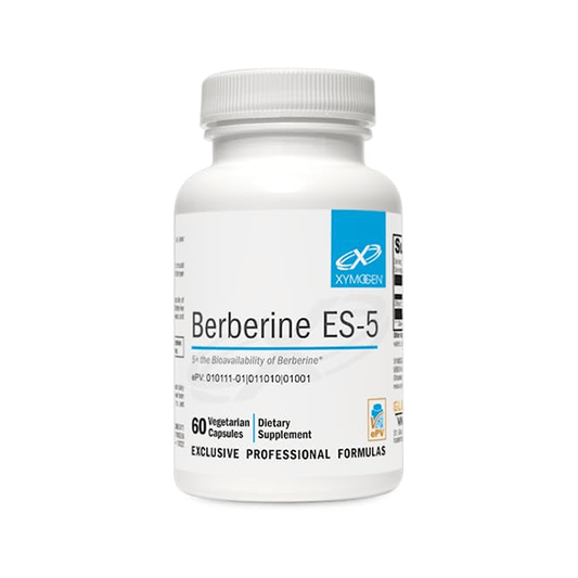 XYMOGEN Berberine ES-5 - Dihydroberberine Berberine Supplement - 5X The Bioavailability of Berberine - Metabolic Support (60 Capsules)