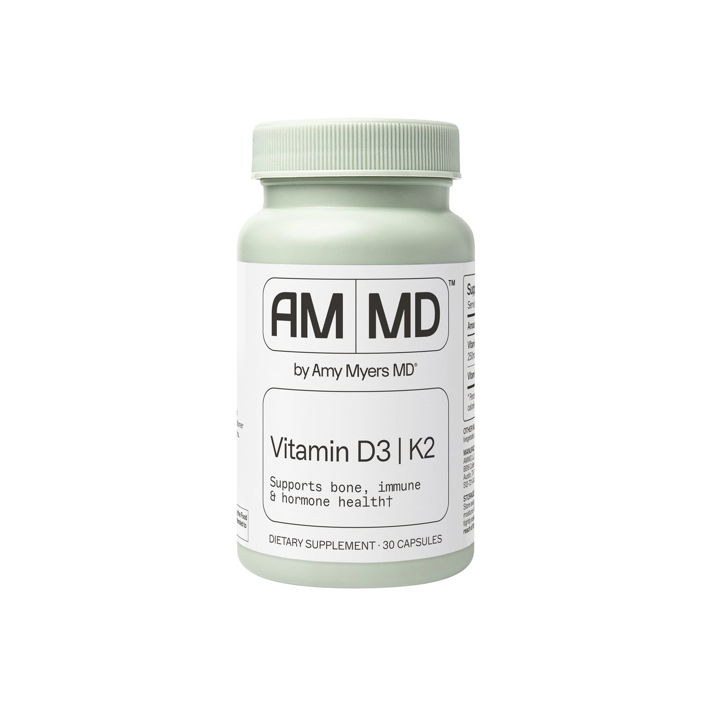 Gélules de vitamine D3/K2 10 000 UI