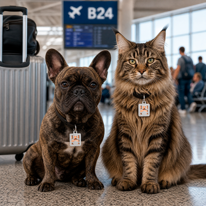 TruWell Pet TravelWear Aroma Patches for Dogs & Cats — Lavender, Ginger & Cedarwood Blend for Car Rides, Flights & Travel — 30 Patches