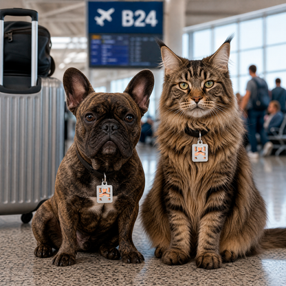 TruWell Pet TravelWear Aroma Patches for Dogs & Cats — Lavender, Ginger & Cedarwood Blend for Car Rides, Flights & Travel — 30 Patches