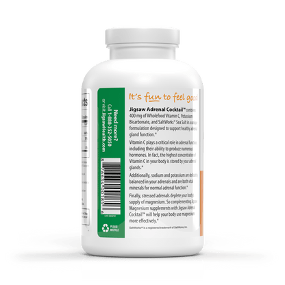 Jigsaw Adrenal Cocktail™ + Vitamine C alimentaire complète