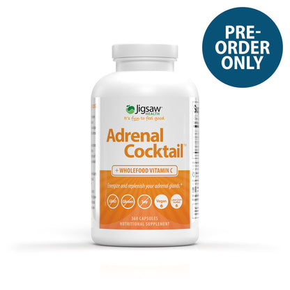 Jigsaw Adrenal Cocktail™ + Vitamine C alimentaire complète