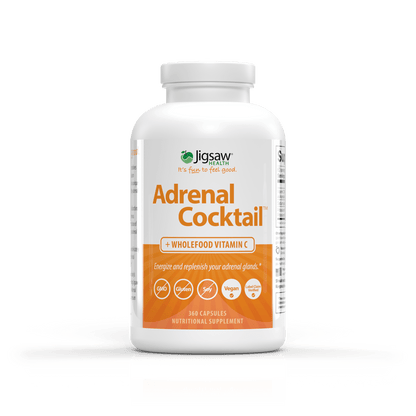Jigsaw Adrenal Cocktail™ + Vitamine C alimentaire complète