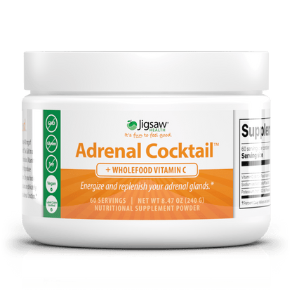 Jigsaw Adrenal Cocktail™ + Vitamine C alimentaire complète