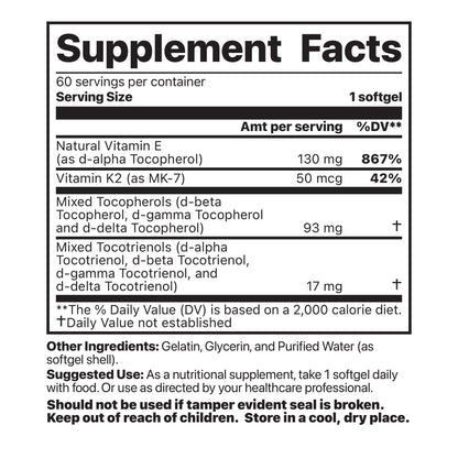 Vitamin K2 + E Complex
