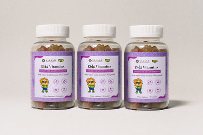 Noor Kids Gummy Multivitamins with Vitamins A, C, E & Zinc - 90 Count | Salaam Nutritionals