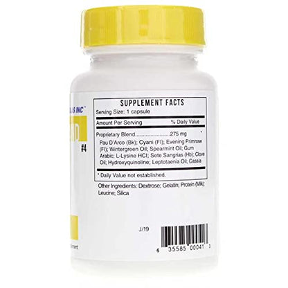 Systemic Formulas 4 FUNGDX - 60 Capsules