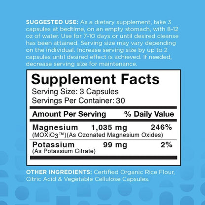 nbpure Mag O7 Oxygen Digestive System and Colon Cleanse and Detox Capsules
