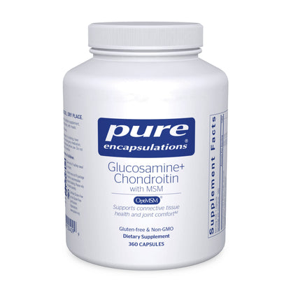 Pure Encapsulations Glucosamine Chondroitin with MSM - 120 Capsules
